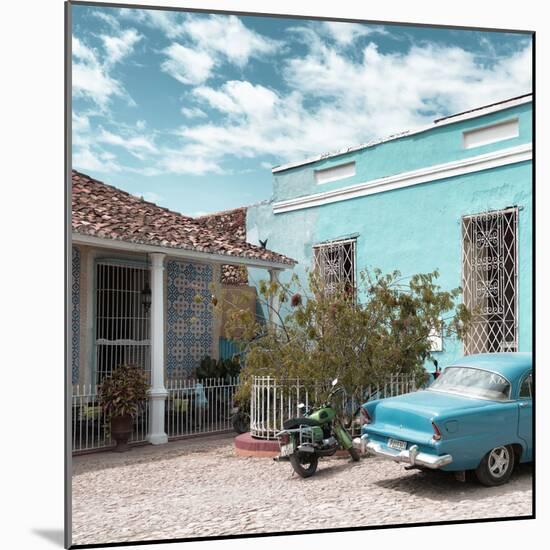 Cuba Fuerte Collection SQ - Turquoise Trinidad-Philippe Hugonnard-Mounted Photographic Print