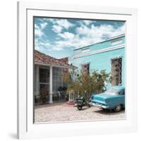 Cuba Fuerte Collection SQ - Turquoise Trinidad-Philippe Hugonnard-Framed Photographic Print