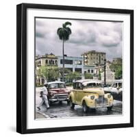 Cuba Fuerte Collection SQ - Urban Scene in Havana II-Philippe Hugonnard-Framed Photographic Print