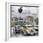 Cuba Fuerte Collection SQ - Urban Scene in Havana II-Philippe Hugonnard-Framed Photographic Print