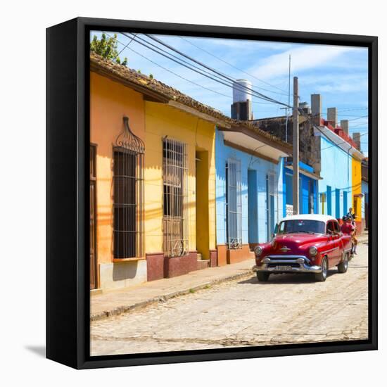 Cuba Fuerte Collection SQ - Urban Scene in Trinidad-Philippe Hugonnard-Framed Stretched Canvas