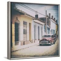 Cuba Fuerte Collection SQ - Urban Vintage Scene in Trinidad-Philippe Hugonnard-Framed Photographic Print