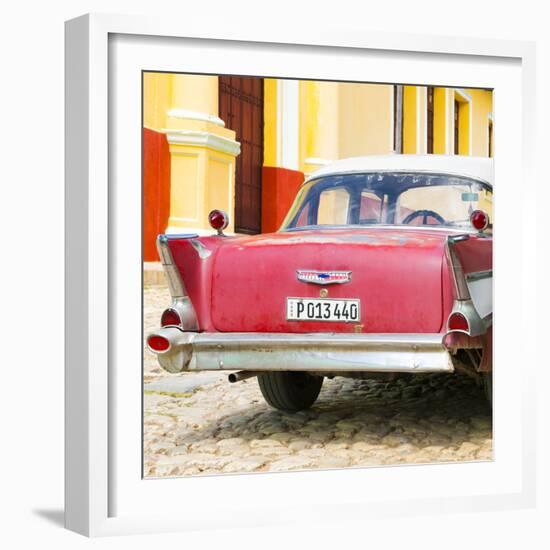 Cuba Fuerte Collection SQ - Vintage American Car-Philippe Hugonnard-Framed Photographic Print