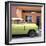Cuba Fuerte Collection SQ - Vintage Lime Green Car of Havana-Philippe Hugonnard-Framed Photographic Print