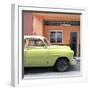 Cuba Fuerte Collection SQ - Vintage Lime Green Car of Havana-Philippe Hugonnard-Framed Photographic Print