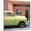 Cuba Fuerte Collection SQ - Vintage Lime Green Car of Havana-Philippe Hugonnard-Mounted Photographic Print