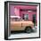 Cuba Fuerte Collection SQ - Vintage Orange Car of Havana-Philippe Hugonnard-Framed Photographic Print