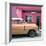 Cuba Fuerte Collection SQ - Vintage Orange Car of Havana-Philippe Hugonnard-Framed Photographic Print