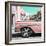 Cuba Fuerte Collection SQ - Vintage Pink Car-Philippe Hugonnard-Framed Photographic Print