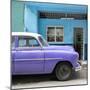 Cuba Fuerte Collection SQ - Vintage Purple Car of Havana-Philippe Hugonnard-Mounted Photographic Print