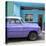 Cuba Fuerte Collection SQ - Vintage Purple Car of Havana-Philippe Hugonnard-Stretched Canvas