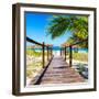 Cuba Fuerte Collection SQ - Way to the Beach-Philippe Hugonnard-Framed Photographic Print