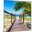 Cuba Fuerte Collection SQ - Way to the Beach-Philippe Hugonnard-Mounted Photographic Print