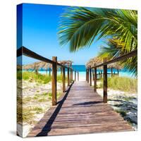 Cuba Fuerte Collection SQ - Way to the Beach-Philippe Hugonnard-Stretched Canvas