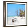 Cuba Fuerte Collection SQ - White Sand Beach-Philippe Hugonnard-Framed Photographic Print