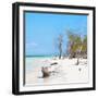 Cuba Fuerte Collection SQ - White Sand Beach-Philippe Hugonnard-Framed Photographic Print