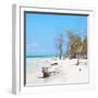 Cuba Fuerte Collection SQ - White Sand Beach-Philippe Hugonnard-Framed Photographic Print