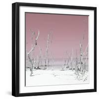 Cuba Fuerte Collection SQ - Wild Beach - Pastel Red-Philippe Hugonnard-Framed Photographic Print