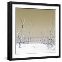 Cuba Fuerte Collection SQ - Wild Beach - Pastel Yellow-Philippe Hugonnard-Framed Photographic Print