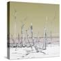 Cuba Fuerte Collection SQ - Wild Ocean - Pastel Yellow-Philippe Hugonnard-Stretched Canvas