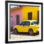 Cuba Fuerte Collection SQ - Yellow Car in Trinidad-Philippe Hugonnard-Framed Photographic Print