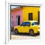 Cuba Fuerte Collection SQ - Yellow Car in Trinidad-Philippe Hugonnard-Framed Photographic Print