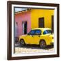 Cuba Fuerte Collection SQ - Yellow Car in Trinidad-Philippe Hugonnard-Framed Photographic Print