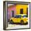Cuba Fuerte Collection SQ - Yellow Car in Trinidad-Philippe Hugonnard-Framed Photographic Print
