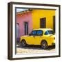 Cuba Fuerte Collection SQ - Yellow Car in Trinidad-Philippe Hugonnard-Framed Photographic Print