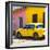 Cuba Fuerte Collection SQ - Yellow Car in Trinidad-Philippe Hugonnard-Framed Photographic Print