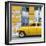 Cuba Fuerte Collection SQ - Yellow Classic American Car-Philippe Hugonnard-Framed Photographic Print