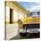 Cuba Fuerte Collection SQ - Yellow Classic Car 1955 Chevy-Philippe Hugonnard-Stretched Canvas