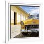 Cuba Fuerte Collection SQ - Yellow Classic Car 1955 Chevy-Philippe Hugonnard-Framed Photographic Print