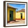 Cuba Fuerte Collection SQ - Yellow Facades in Trinidad II-Philippe Hugonnard-Framed Photographic Print