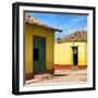 Cuba Fuerte Collection SQ - Yellow Facades in Trinidad II-Philippe Hugonnard-Framed Photographic Print