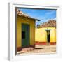 Cuba Fuerte Collection SQ - Yellow Facades in Trinidad II-Philippe Hugonnard-Framed Photographic Print