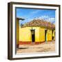 Cuba Fuerte Collection SQ - Yellow Facades in Trinidad III-Philippe Hugonnard-Framed Photographic Print