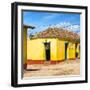 Cuba Fuerte Collection SQ - Yellow Facades in Trinidad III-Philippe Hugonnard-Framed Photographic Print