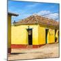 Cuba Fuerte Collection SQ - Yellow Facades in Trinidad III-Philippe Hugonnard-Mounted Photographic Print