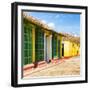 Cuba Fuerte Collection SQ - Yellow Facades in Trinidad-Philippe Hugonnard-Framed Photographic Print