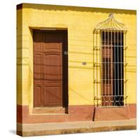 Cuba Fuerte Collection SQ - Yellow House-Philippe Hugonnard-Stretched Canvas