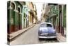 Cuba Fuerte Collection - Street Scene in Havana-Philippe Hugonnard-Stretched Canvas