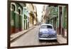 Cuba Fuerte Collection - Street Scene in Havana-Philippe Hugonnard-Framed Photographic Print