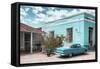 Cuba Fuerte Collection - Street Scene in Trinidad II-Philippe Hugonnard-Framed Stretched Canvas