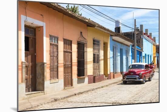 Cuba Fuerte Collection - Street Scene in Trinidad III-Philippe Hugonnard-Mounted Photographic Print