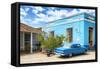 Cuba Fuerte Collection - Street Scene in Trinidad-Philippe Hugonnard-Framed Stretched Canvas