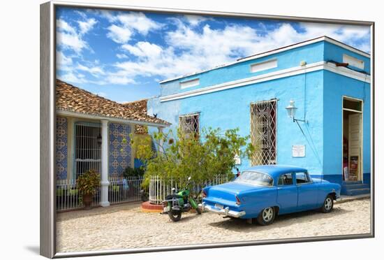 Cuba Fuerte Collection - Street Scene in Trinidad-Philippe Hugonnard-Framed Photographic Print