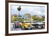 Cuba Fuerte Collection - Taxi Cars of Havana-Philippe Hugonnard-Framed Photographic Print