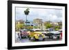 Cuba Fuerte Collection - Taxi Cars of Havana-Philippe Hugonnard-Framed Photographic Print