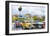 Cuba Fuerte Collection - Taxi Cars of Havana-Philippe Hugonnard-Framed Photographic Print